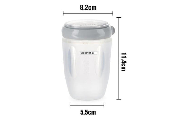 Haakaa: Silicone Storage Container - Grey (250ml)