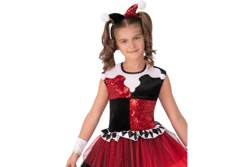 DC Comics: Harley Quinn Tutu - Deluxe Child Costume (Size: Medium)