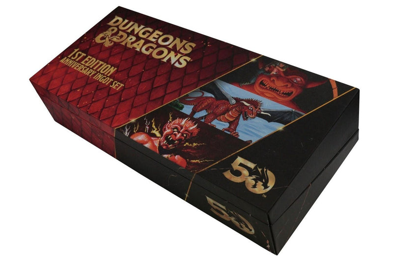 Dungeons & Dragons: 1st Edition Book Cover - Ingot Set