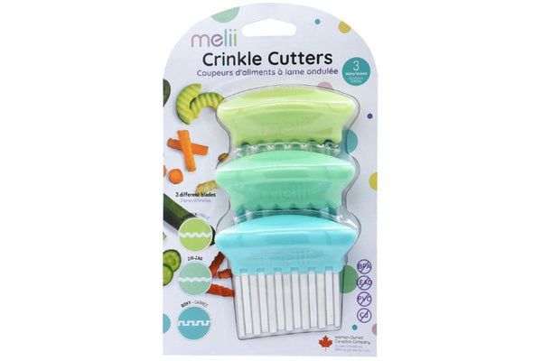 Melii: Crinkle Cutters - Blue