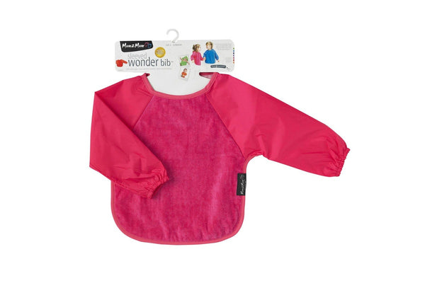 Mum 2 Mum: Sleeved Wonder Bib (Small) - Cerise