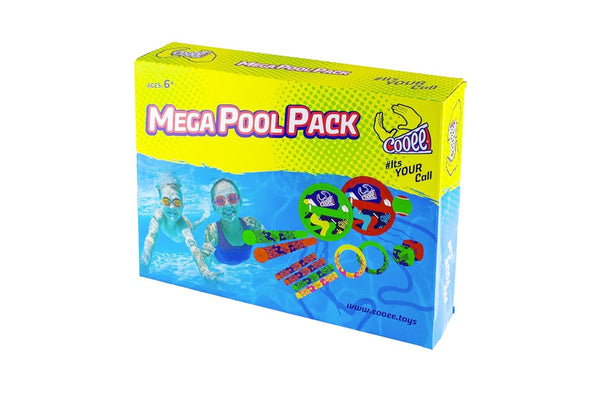 11pc Cooee Neoprene Mega Pool Ball Ring Pool Game Dive Kids Water Toy Pack 6+