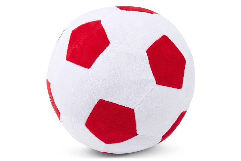 Arsenal FC Football Plush Toy (White/Red) (One Size)