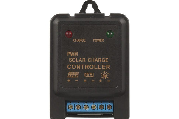 Powertech Miniature 12V 3A PWM Solar 3-Stage Charge Controller w Timer Control