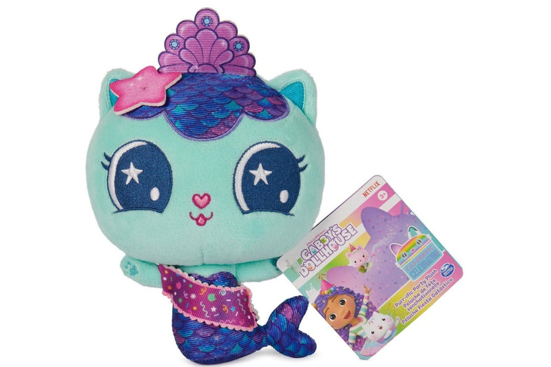 Gabby's Dollhouse: Purr-ific Party 8" Plush - MerCat