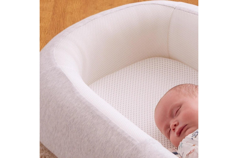 Purflo: COVER ONLY for Sleep Tight Baby Bed - Minimal Grey