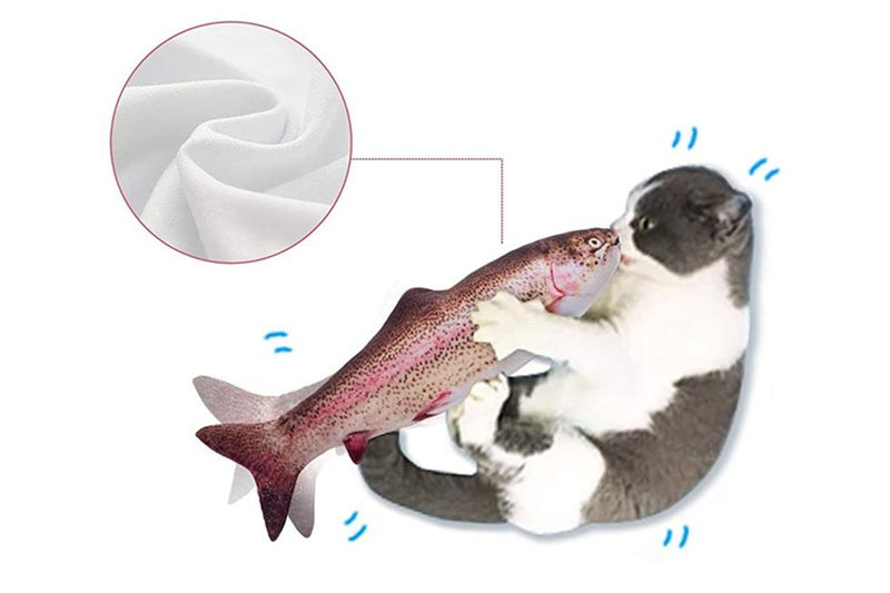 Flopping Fish - Electric Cat Toy (Red)