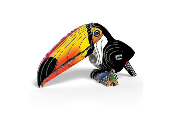 Eugy: Toucan - 3D Cardboard Model