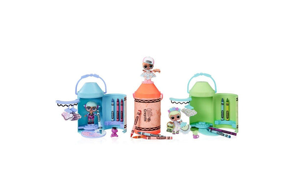 L.O.L. Surprise Loves Crayola Color Me Studio Kids Childrens Toy Asstd 4+