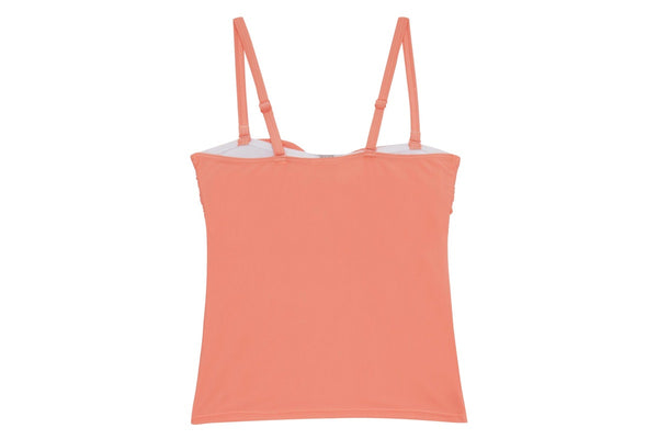 Regatta Womens/Ladies Aceana III Plain Tankini Top (Shell Pink) (10 UK)