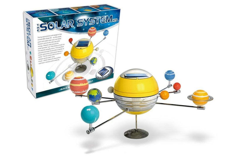 Johnco Solar System Kit Motorised Build Paint Assemble Kids Learning Toy 10y+