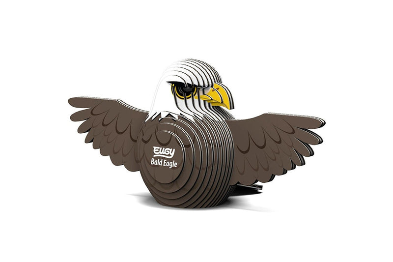 Eugy: Bald Eagle - 3D Cardboard Model