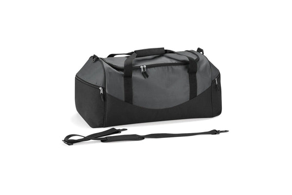 Quadra Teamwear Holdall Duffle Bag (55 Litres) (Graphite/Grey/Black) (One Size)