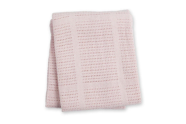 Lulujo: Cellular Blanket - Pink