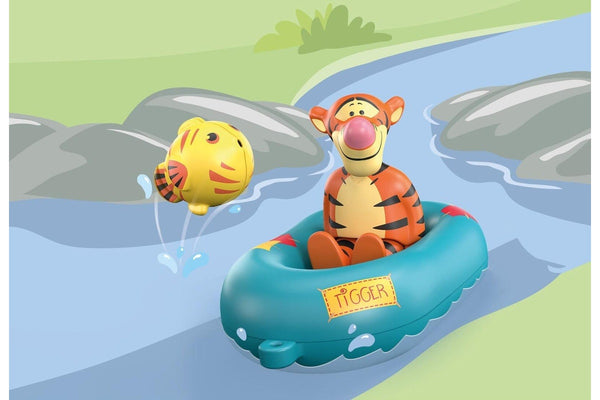 Playmobil: 1.2.3 & Disney - Tigger's Rubber Boat Ride (71414)