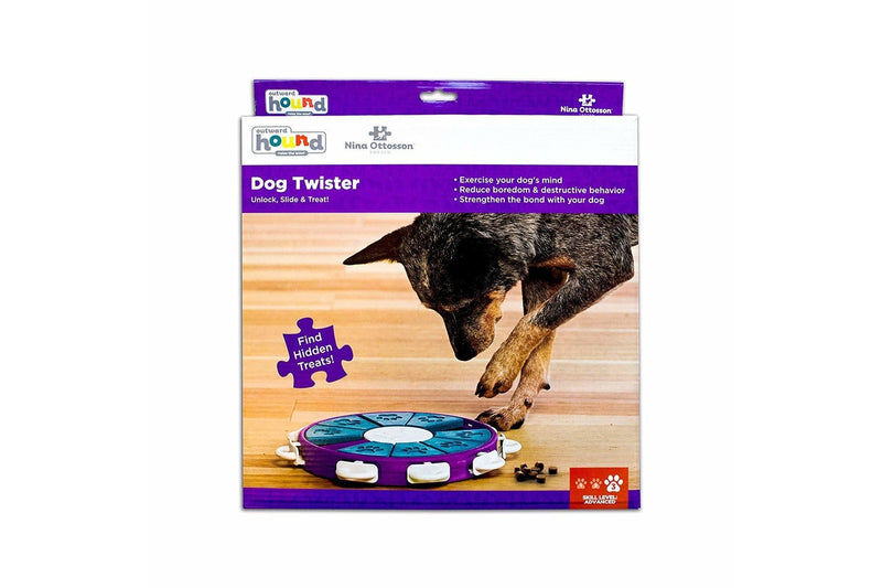 Outward Hound: Dog Twister - Purple