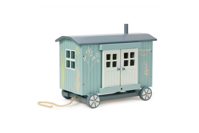 Tender Leaf Toys 27cm Secret Meadow Shepherd's Hut Wood Toy Set Kids Children 3+