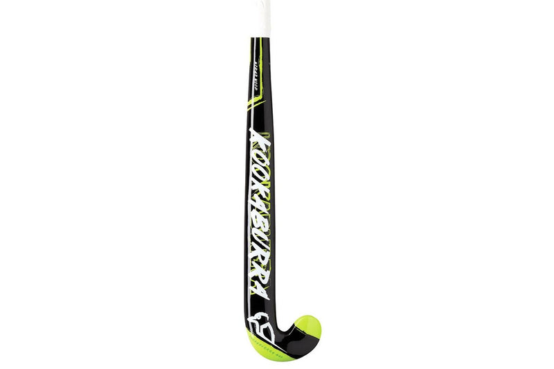 Kookaburra Midas Wooden 26'' Long Mid-Weight Field Hockey Stick Black Green