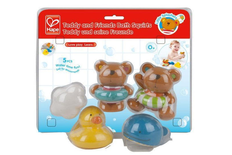 Hape: Teddy And Friends Squirt