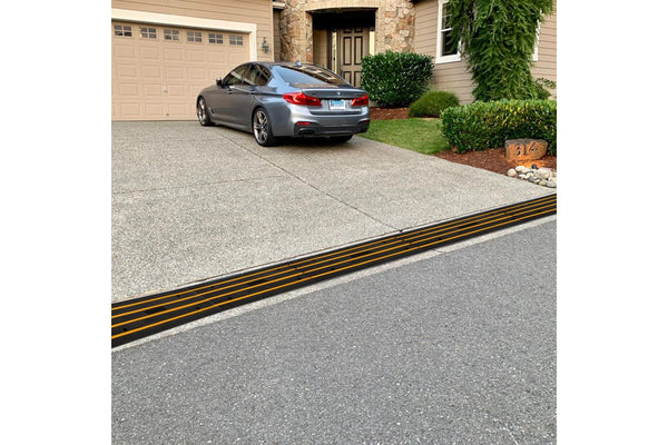 Car Driveway Curb Ramp Rubber 10,000 Kg Industrial Capacity