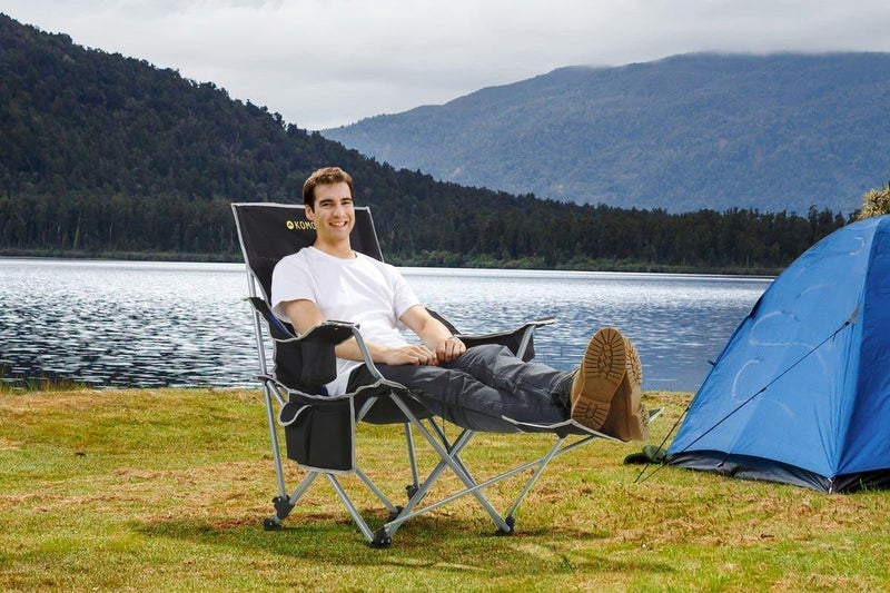 Komodo: Deluxe Camping Chair with Footrest