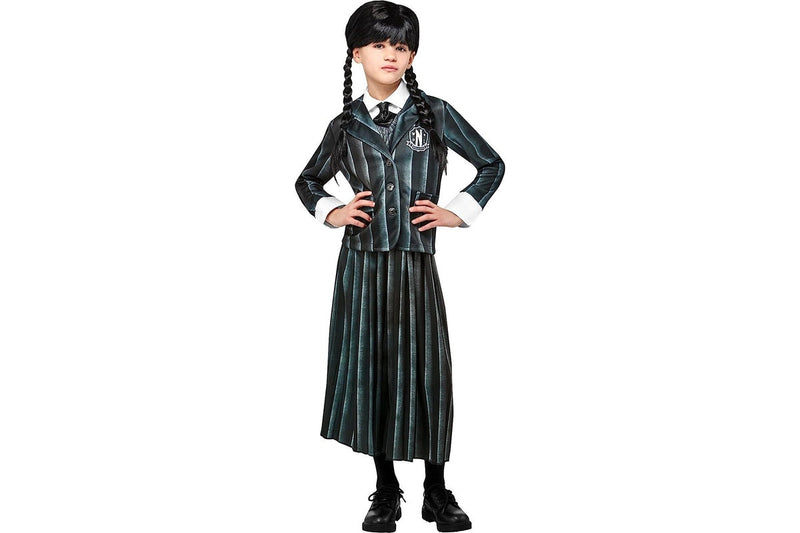 Wednesday (2023): Nevermore Academy - Black Costume (Size: 5-7)