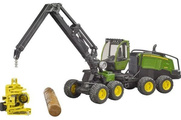 Bruder: 1:16 John Deere 1270G Forest Harvester with Trunk