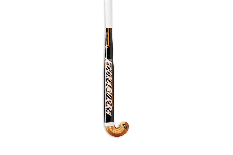 Kookaburra Sport Calibre Wood 30'' Long Mid-Weight Field Hockey Stick ORG BLK