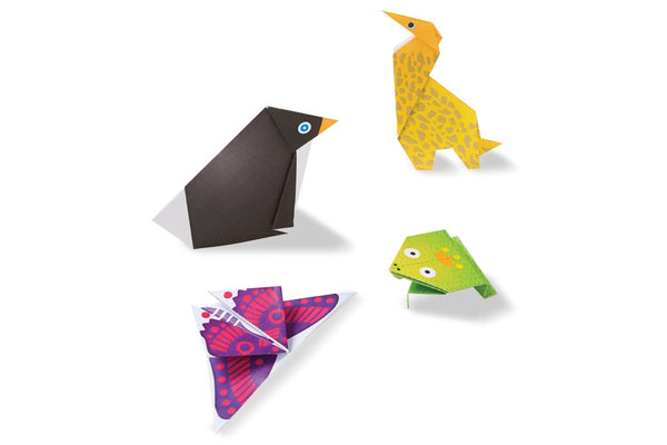 Melissa & Doug: On-the-Go Crafts Origami Activity Set - Animals