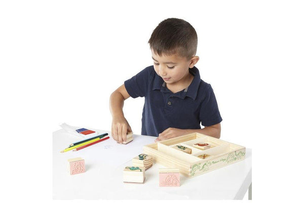 Melissa & Doug: Dinosaur Stamp Set