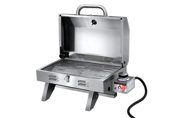 Grillz 32x51cm Portable Gas BBQ Grill