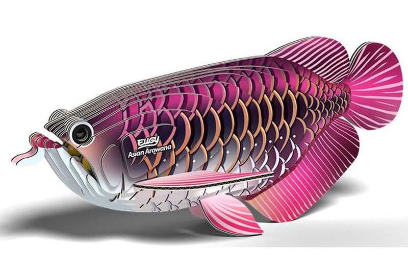 Eugy: Asian Arowana - 3D Paper Model