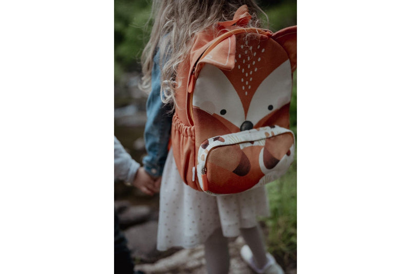 Sassi: A4 Junior Recycled Backpack - Crunchy the Fox