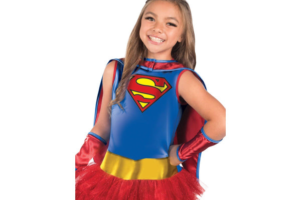 DC Comics: Supergirl Kids Classic Costume - (Size: 4-6)