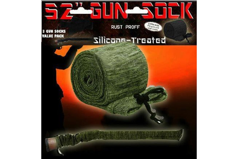 Elora Gun Sock Cover Silicone Treated 52" Rifle Shotgun Protection Bag Case