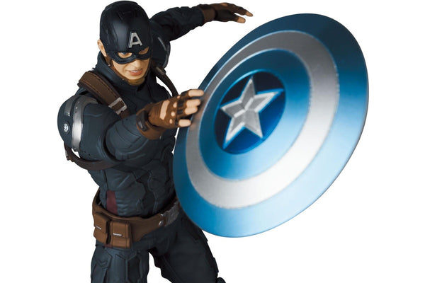 Avengers: Captain America (Stealth Suit) - Mafex Action Figure