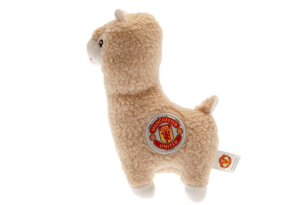 Manchester United FC Llama Plush Toy (Cream) (One Size)