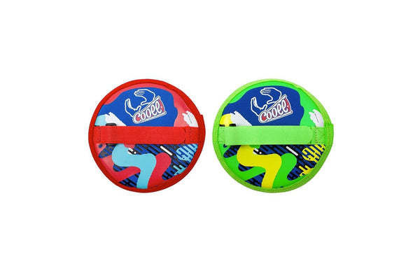 3pc Cooee Neoprene Pool Beach Throwing Game w Ball Kids Outdoor Catch Toy 6+