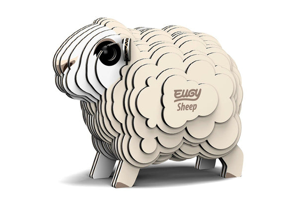 Eugy: Sheep - 3D Cardboard Model