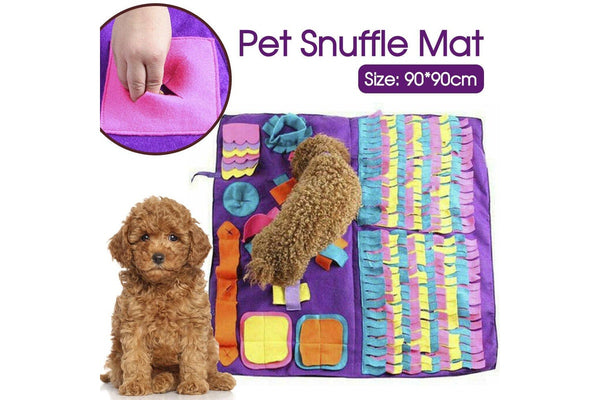 Costcom Dog Pet Nose Training Sniffing Pad Toys Blanket Game Feeding Cushion Snuffle Mat