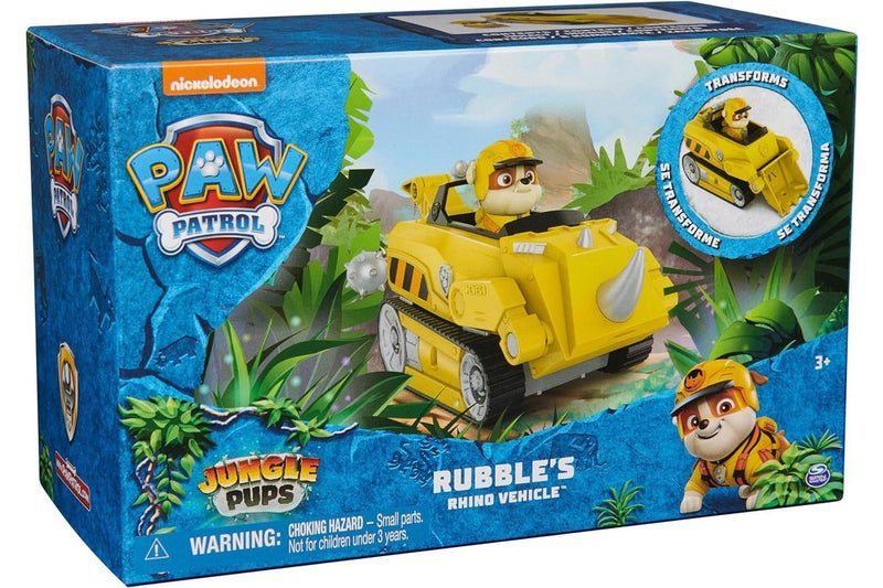 Paw Patrol: Jungle Pups - Rubble's Rhino Vehicle