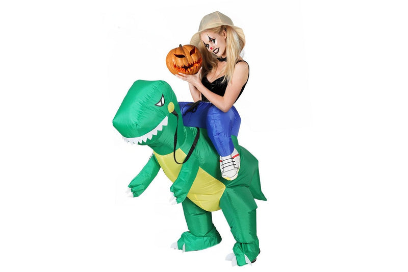 Inflatable Dinosaur Costume Adult Suit Blow Up Party Fancy Dress Halloween Cosplay