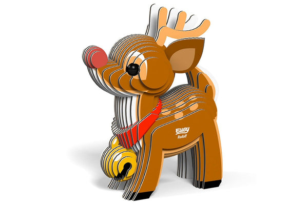 Eugy: Reindeer - 3D Cardboard Model