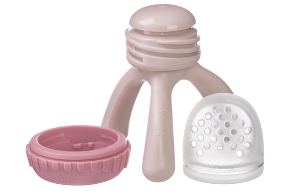 b.box: Silicone Fresh Food Feeder - Blush