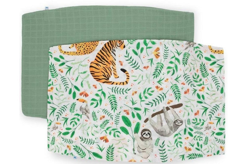 Little Unicorn: Pillowcase Set - Mighty Jungle (2 Pack)