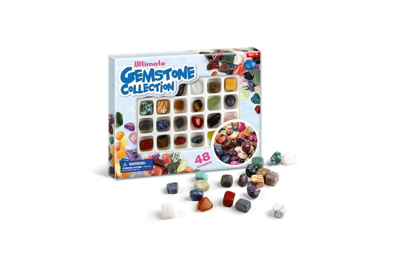 96pc Kaper Kidz Ultimate Gemstone Rock Collection Kids Childrens Toy 6Y+