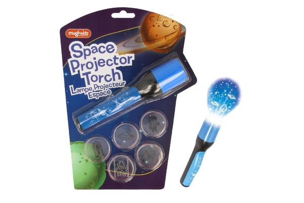 Magnoidz Space Projector Torch 25cm Flashlight Educational Toys Children 6y+