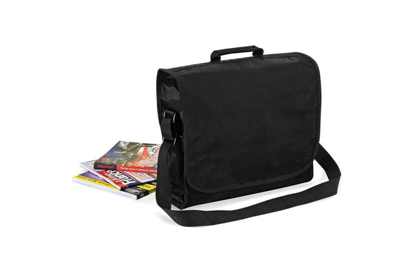 Quadra Plain Record / Messenger Bag (9 Litres) (Black) (One Size)