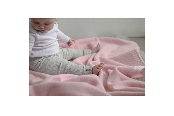 Onkaparinga Baby 120x160cm Soft Wool Warm Blanket Home Nursery Bedding Pink