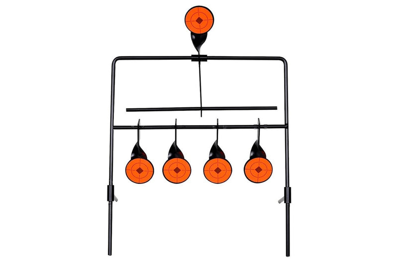 Auto Reset Rotating Shooting Target with 4 + 1 Targets vidaXL